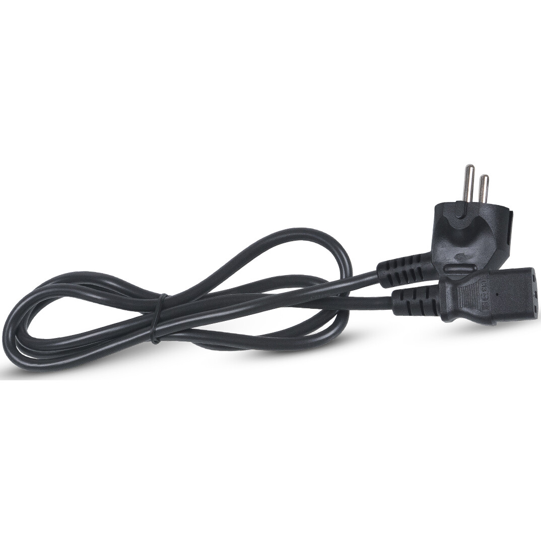 Кабель питания Schuko - C13, 1.2м, Cabeus PC-186-VDE-1.0-1.2M - фото 2