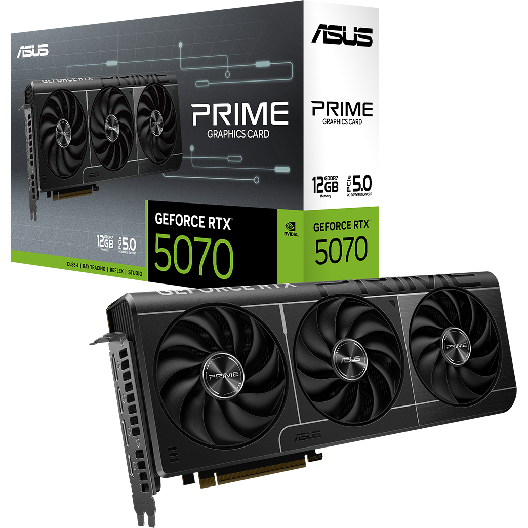 Видеокарта NVIDIA GeForce RTX 5070 ASUS PRIME 12Gb (PRIME-RTX5070-12G) - фото 9