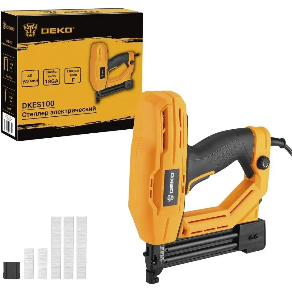 Степлер DEKO DKES100 - 083-1201 - фото 4