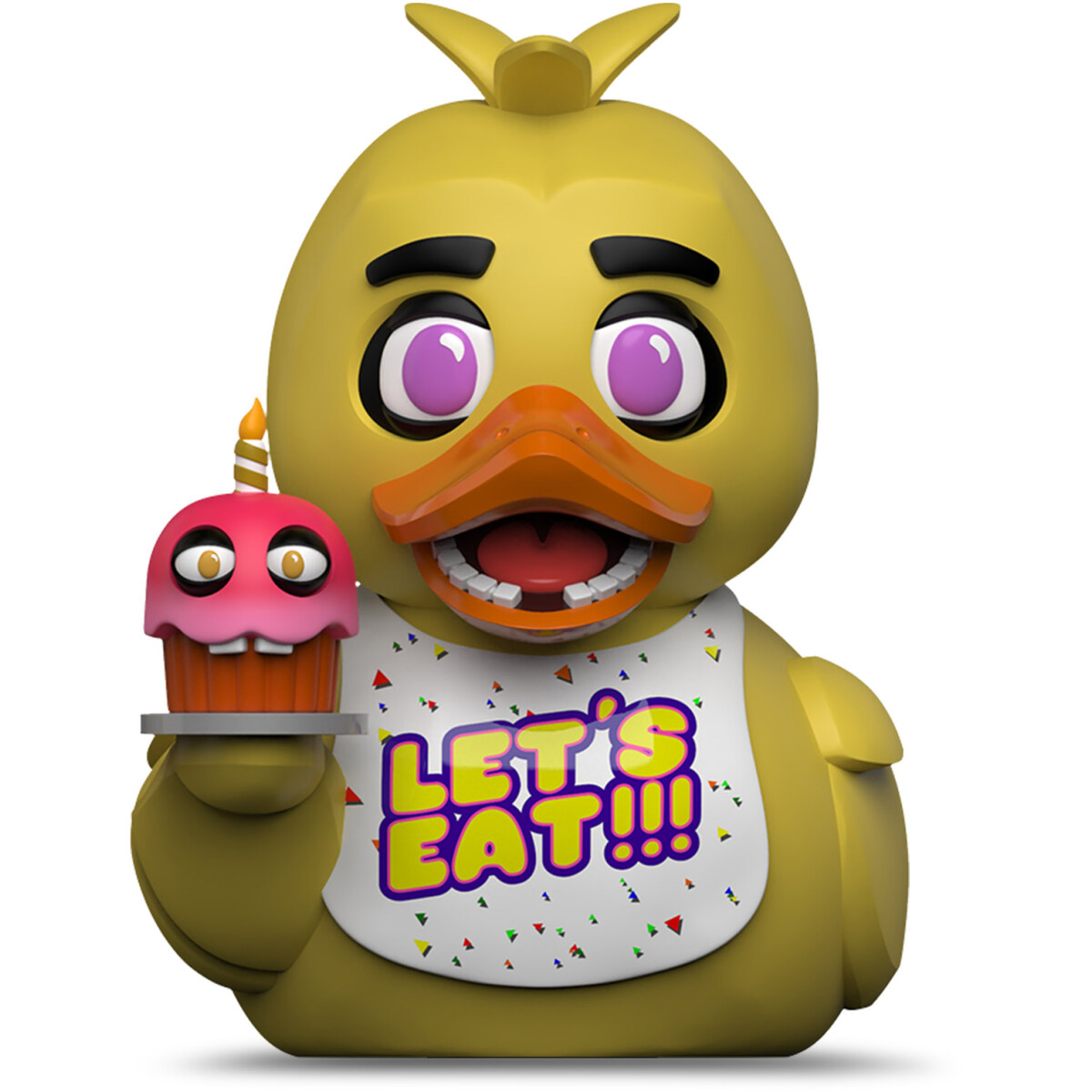 Фигурка-утка Numskull TUBBZ Five Nights at Freddy’s: Chica (First Edition) - NS5039 - фото 2