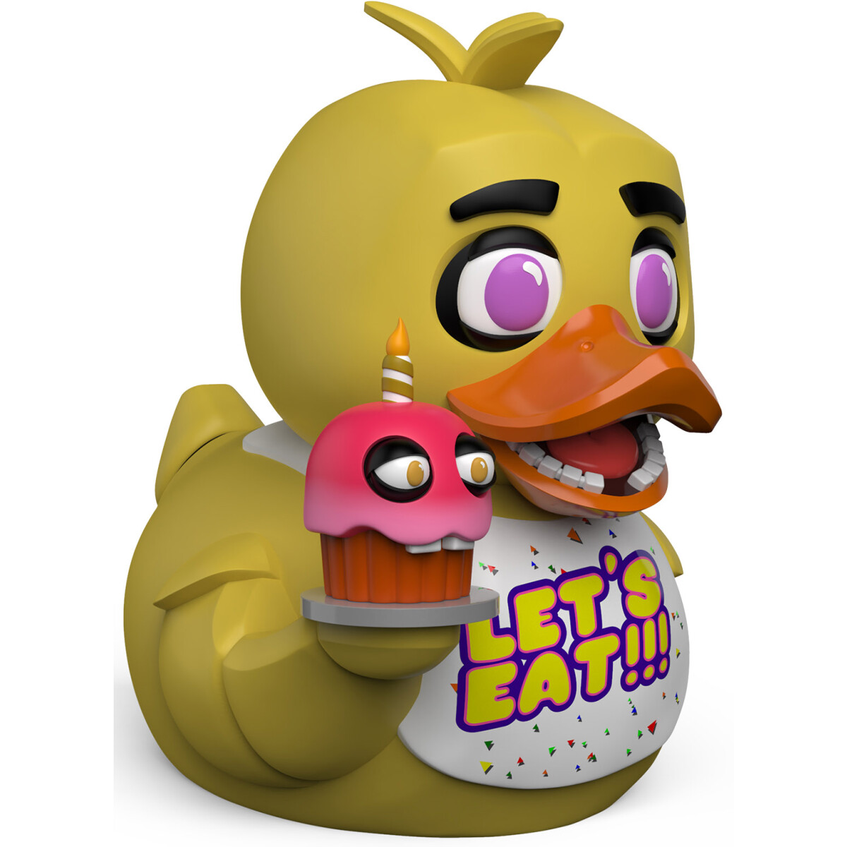 Фигурка-утка Numskull TUBBZ Five Nights at Freddy’s: Chica (First Edition) - NS5039 - фото 3