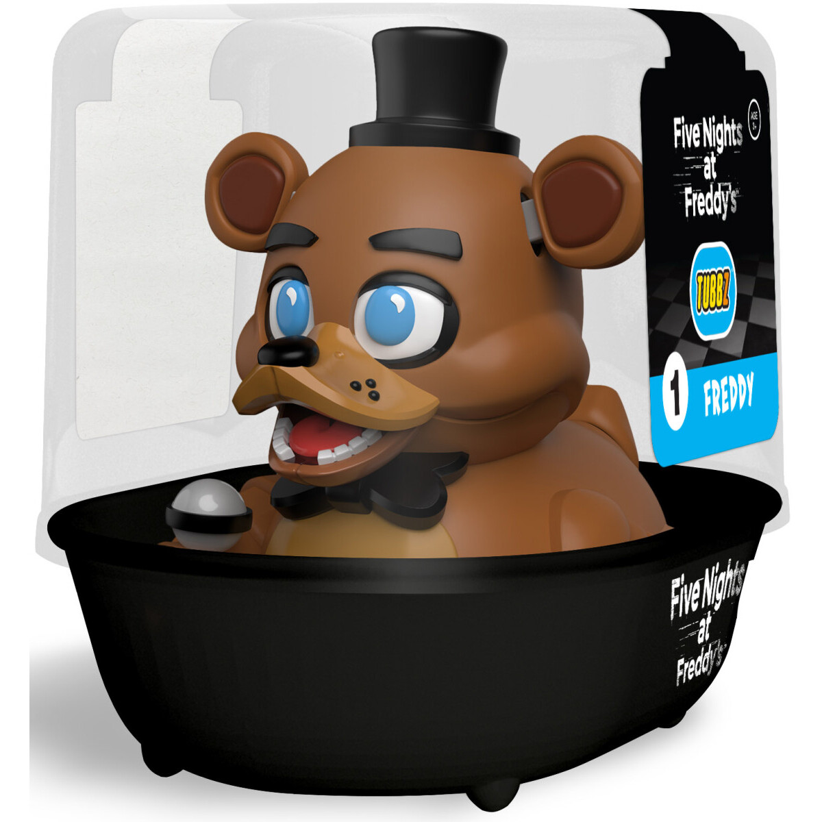 Фигурка-утка Numskull TUBBZ Five Nights at Freddy’s: Freddy (First Edition) - NS5037 - фото 6