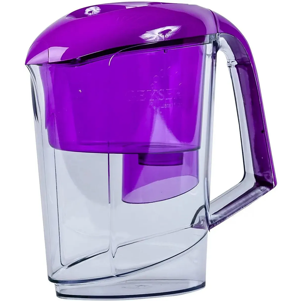 Фильтр-кувшин для воды ГЕЙЗЕР Вега Lilac - 62040 - фото 2