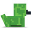 Фигурка-утка Numskull TUBBZ Minecraft: Creeper (First Edition) - NS5102 - фото 4