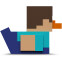Фигурка-утка Numskull TUBBZ Minecraft: Steve (First Edition) - NS5101 - фото 4
