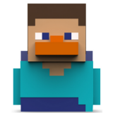 Фигурка-утка Numskull TUBBZ Minecraft: Steve (Mini Edition) (NS5208)