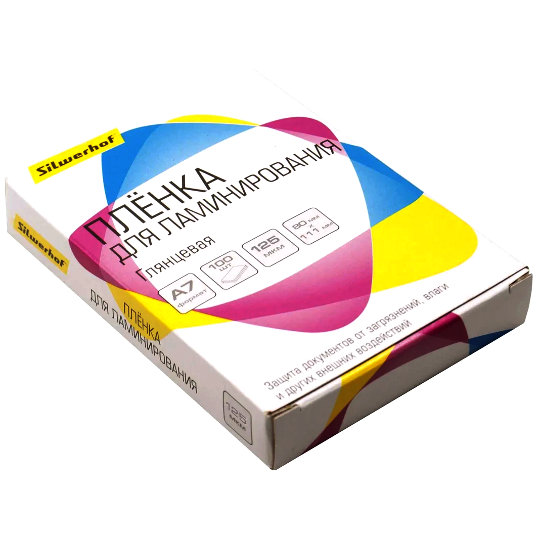 Плёнка для ламинирования Silwerhof 1982637 - 4630143145700 - фото 2