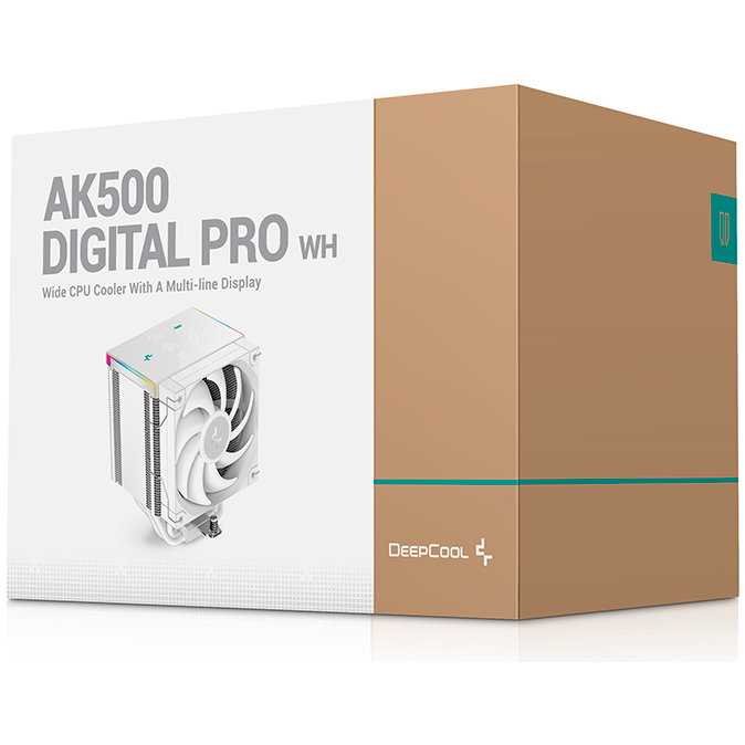 Кулер DEEPCOOL AK500 DIGITAL PRO WH - фото 10