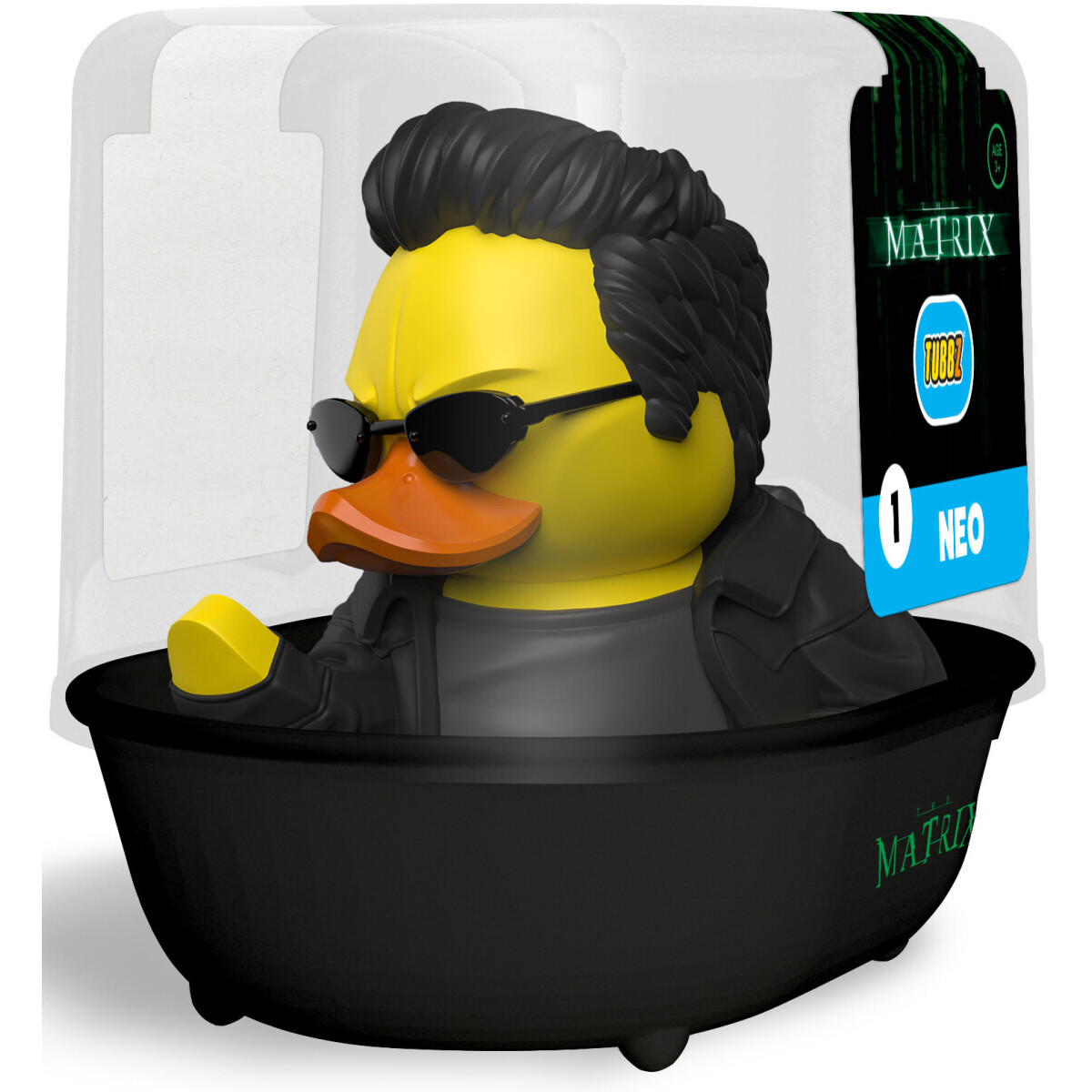 Фигурка-утка Numskull TUBBZ The Matrix: Neo (First Edition) - NS5014 - фото 6
