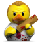 Фигурка-утка Numskull TUBBZ Shaun of the Dead: Shaun (First Edition) - NS4880 - фото 2