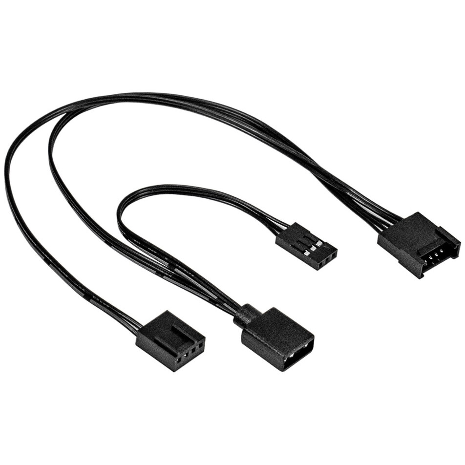 Переходник для вентилятора ExeGate EX-CC-F6pARGB-3pARGD+4p - EX298128RUS