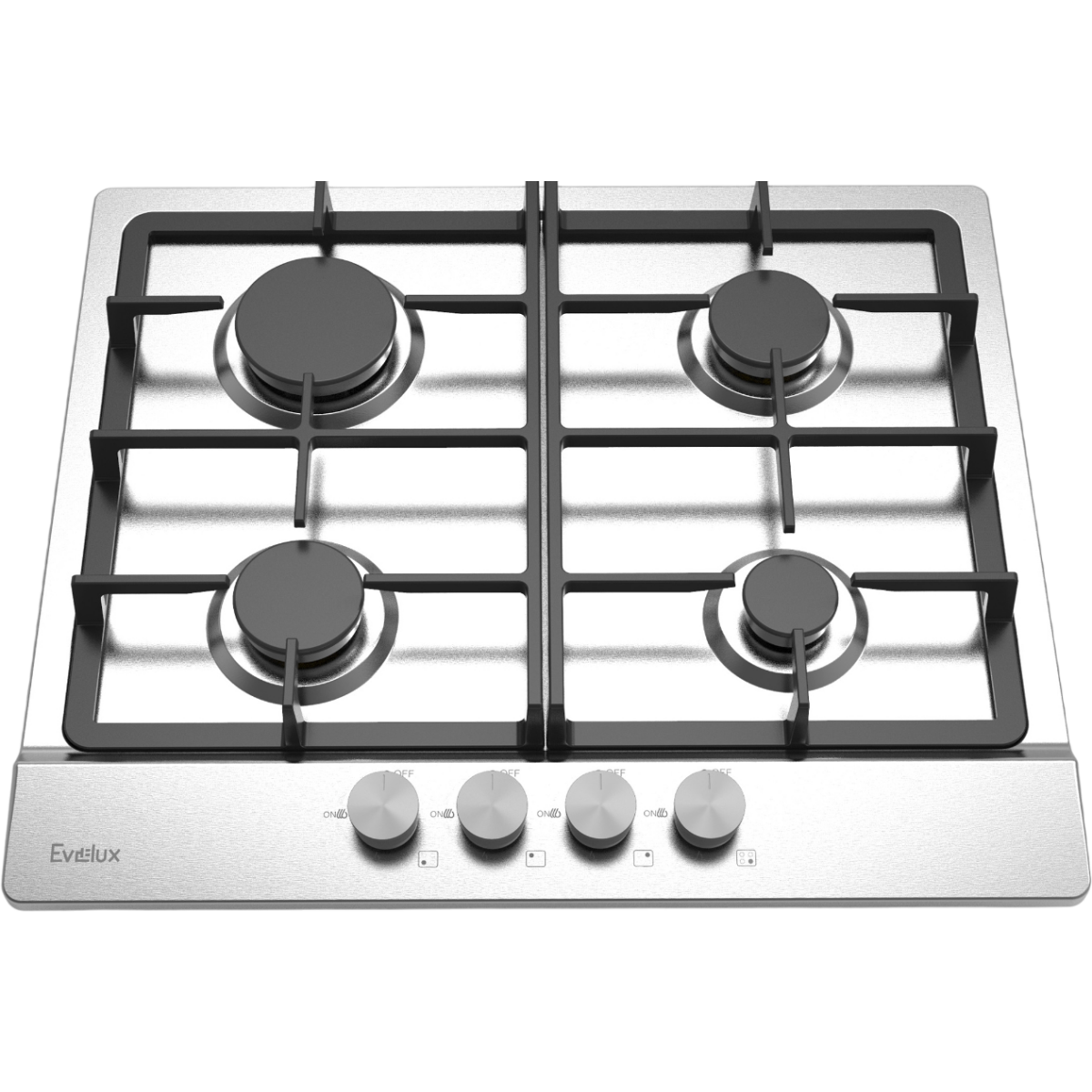 Газовая варочная панель Evelux HEG 633 X - фото 2
