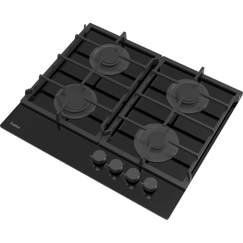 Газовая варочная панель Evelux HEG 615 BG
