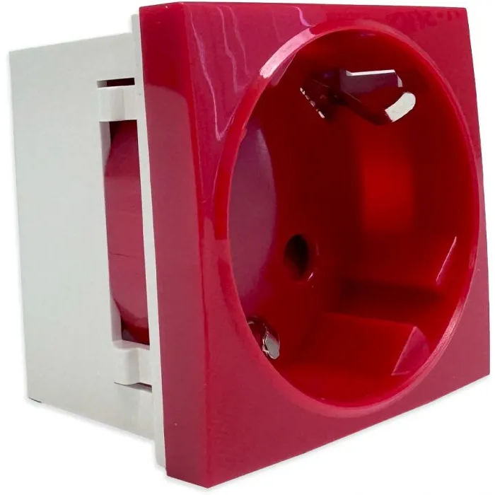 Электрическая розетка Filum FL-PWS-1P-RD - фото 2