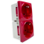 Электрическая розетка Filum FL-PWS-2P-RD - фото 2