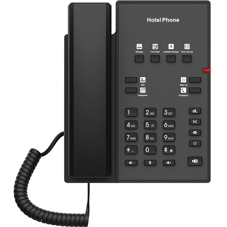 VoIP-телефон Fanvil (Linkvil) H1-2 Wire Black - FH12WIRE