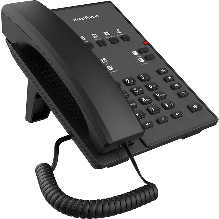 VoIP-телефон Fanvil (Linkvil) H1-2 Wire Black - FH12WIRE - фото 2