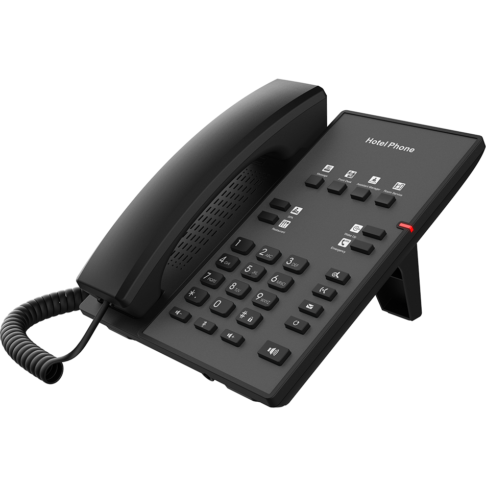 VoIP-телефон Fanvil (Linkvil) H1-2 Wire Black - FH12WIRE - фото 3