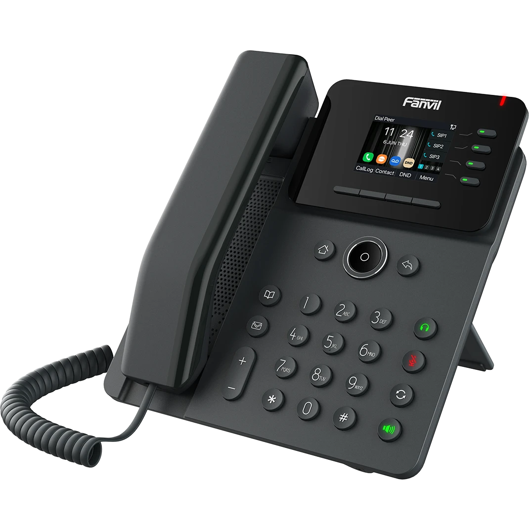 VoIP-телефон Fanvil (Linkvil) V61G Black - фото 2