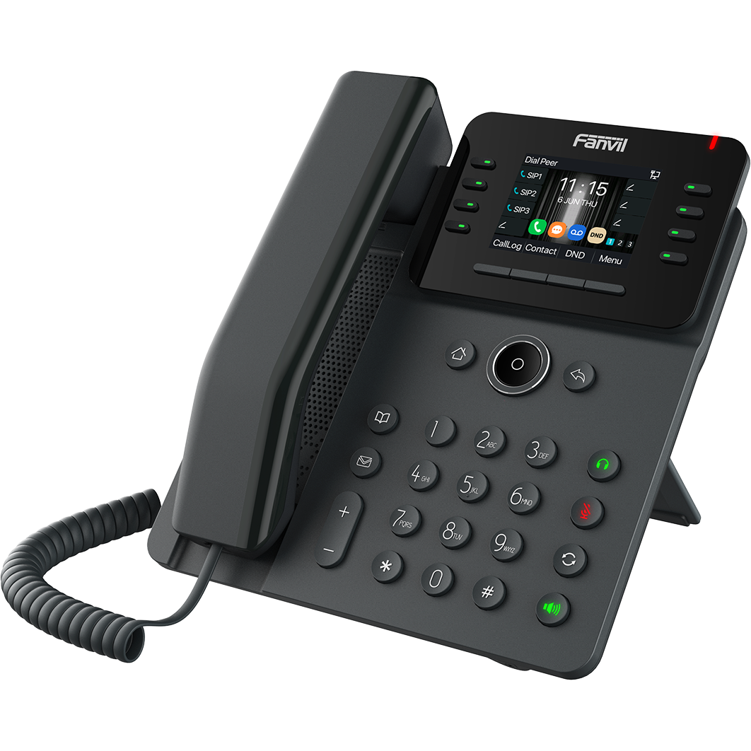 VoIP-телефон Fanvil (Linkvil) V62G Black - фото 3