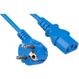 Кабель питания Schuko - C13, 1.8м, Cabeus PC-186-VDE-1.8M-BL