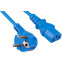 Кабель питания Schuko - C13, 1.8м, Cabeus PC-186-VDE-1.8M-BL