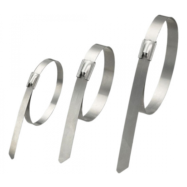 Кабельная стяжка Cabeus MTL-200, 100 шт.