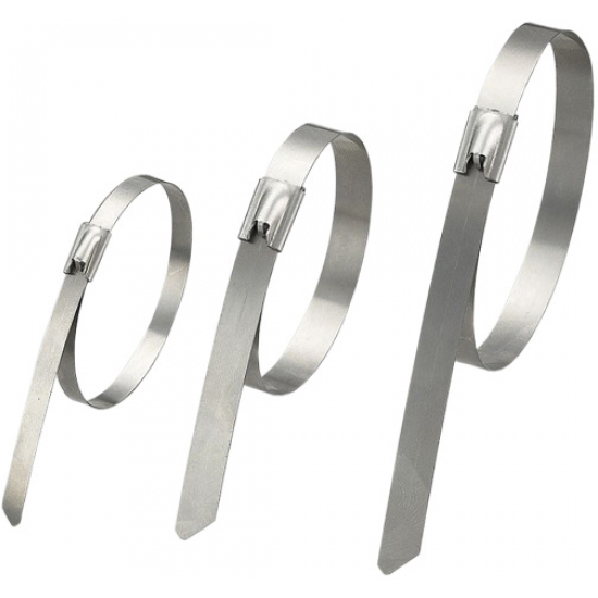 Кабельная стяжка Cabeus MTL-300, 100 шт.