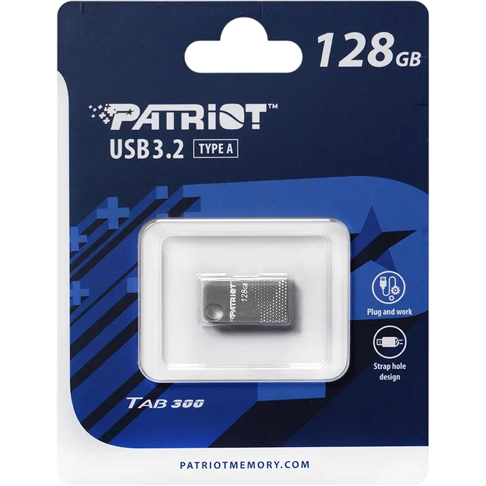 USB Flash накопитель 128Gb Patriot Tab 300 (PSF128GT300DS3U) - фото 5
