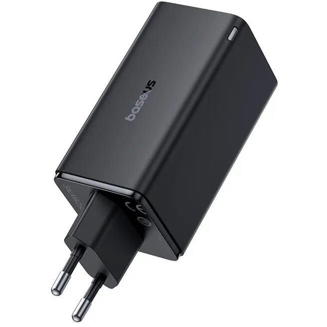 Сетевое зарядное устройство Baseus GaN6 Pro Cluster Black (P10162705112-00) - фото 2