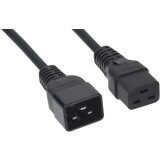 Кабель питания C19 - C20, 0.5м, Cabeus PC-IEC19-IEC20-2.5-0.5M