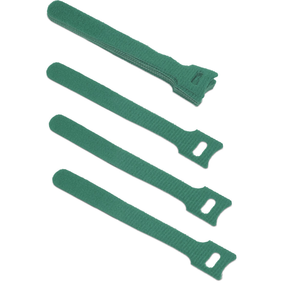 Кабельная стяжка Cabeus CLAMP-135-GN, 10 шт.