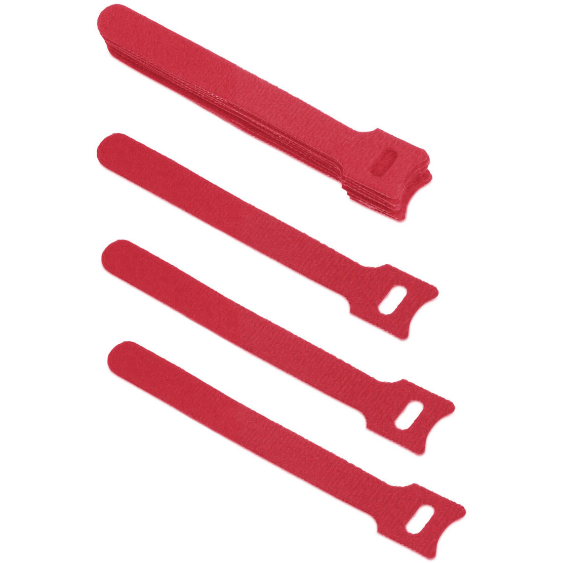 Кабельная стяжка Cabeus CLAMP-135-RD, 10 шт.