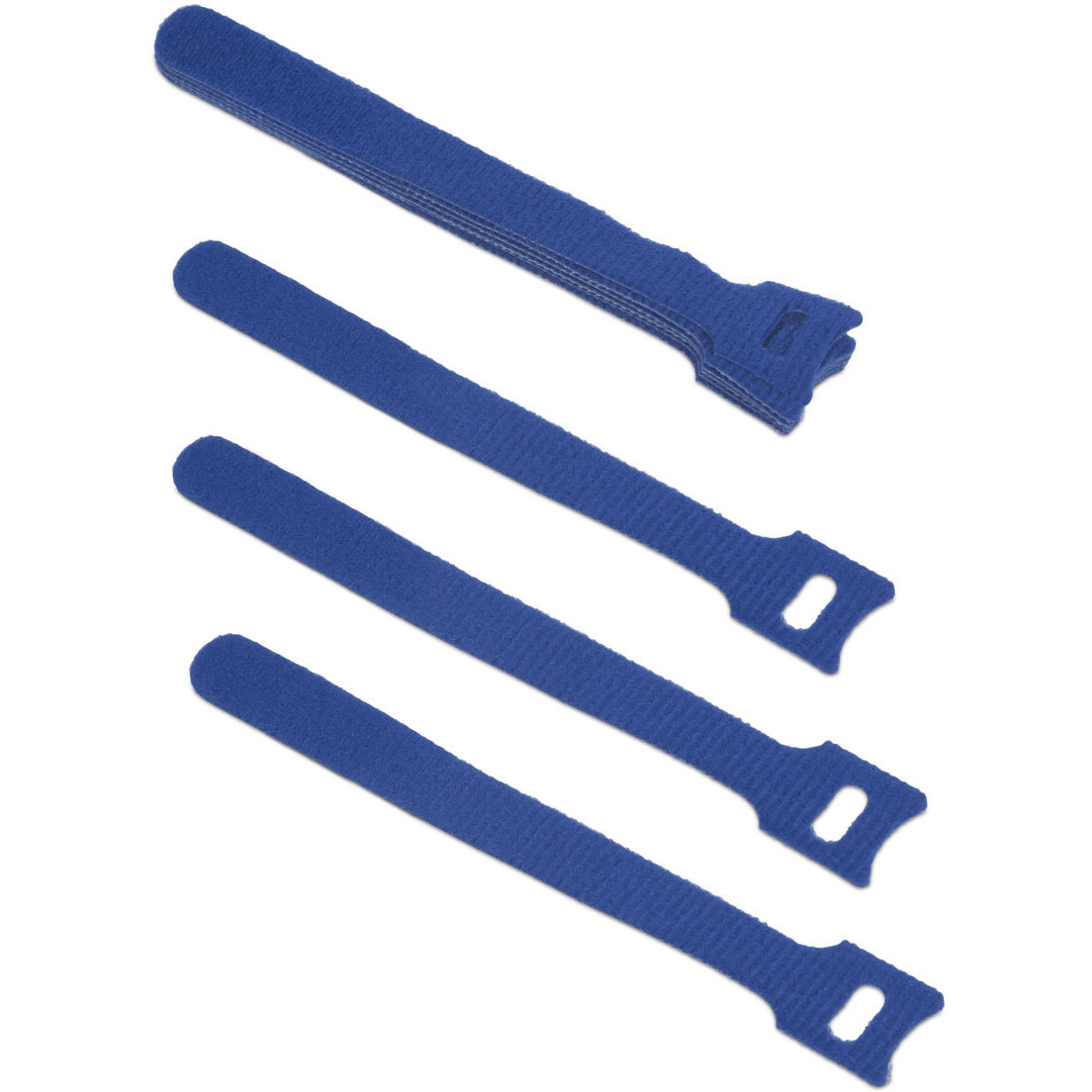 Кабельная стяжка Cabeus CLAMP-150-BL, 10 шт.