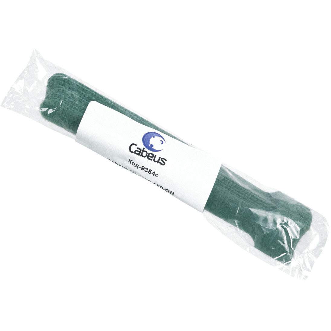 Кабельная стяжка Cabeus CLAMP-150-GN, 10 шт. - фото 2