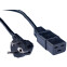 Кабель питания Schuko - C19, 1.8м, Cabeus PC-S22-IEC19-1.5-1.8M