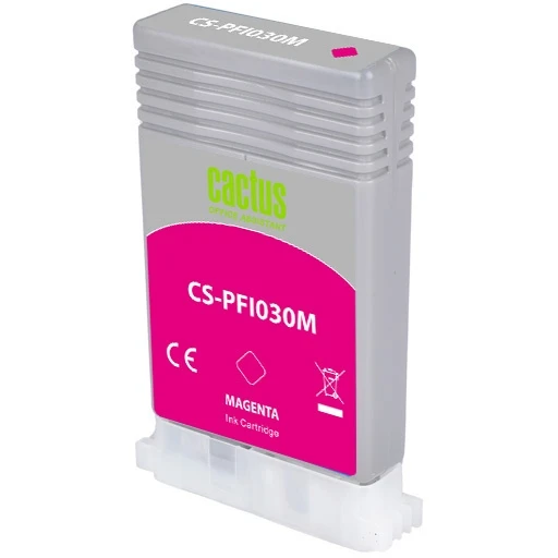 Картридж Cactus CS-PFI030M Magenta - фото 2