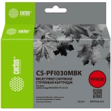 Картридж Cactus CS-PFI030MBK Matte Black