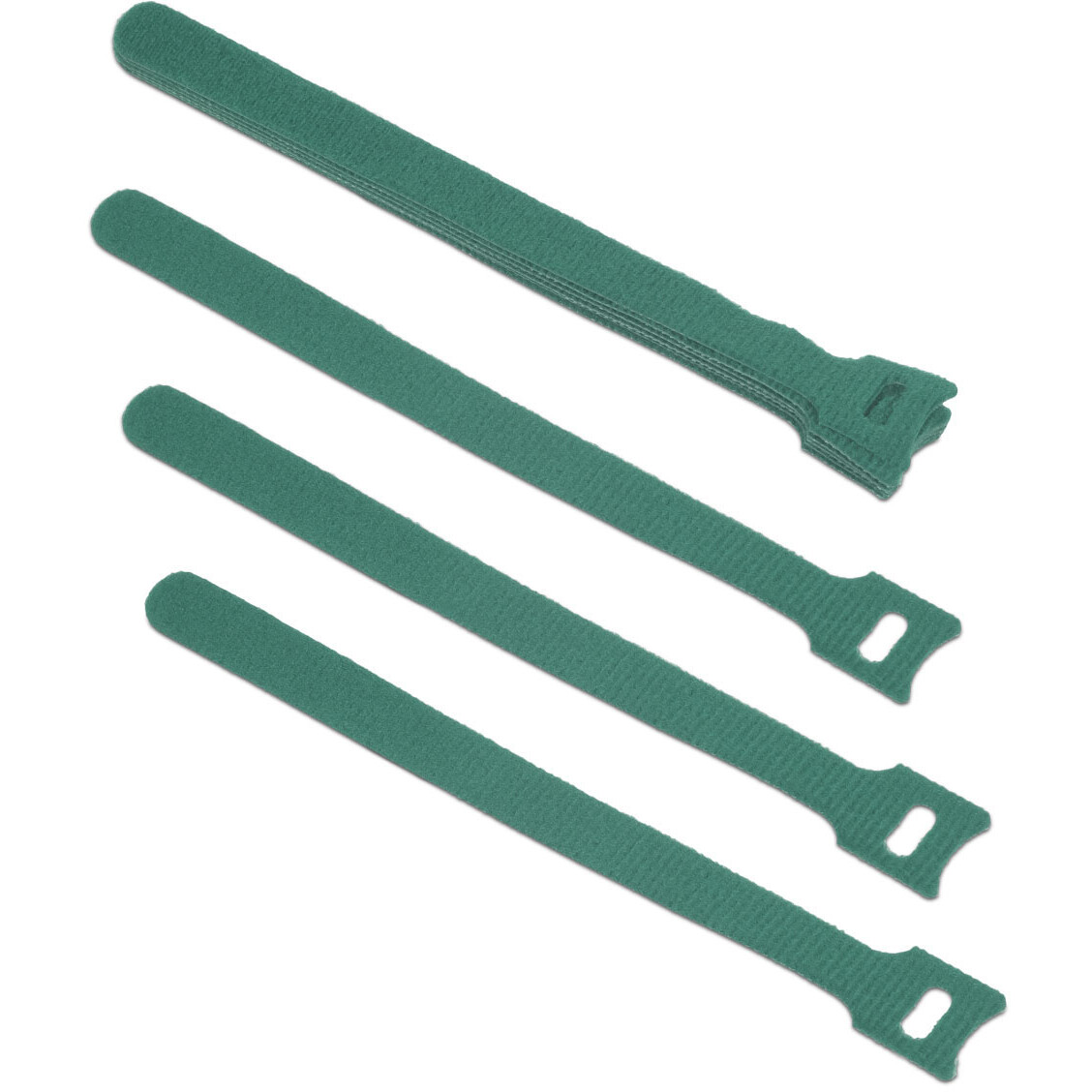 Кабельная стяжка Cabeus CLAMP-180-GN, 10 шт.