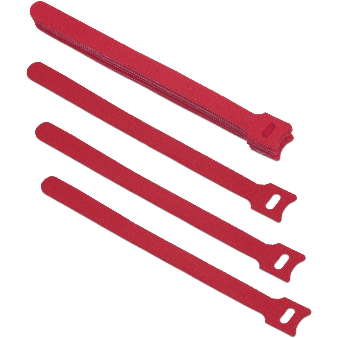 Кабельная стяжка Cabeus CLAMP-180-RD, 10 шт.