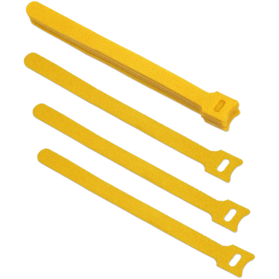 Кабельная стяжка Cabeus CLAMP-180-YL, 10 шт.