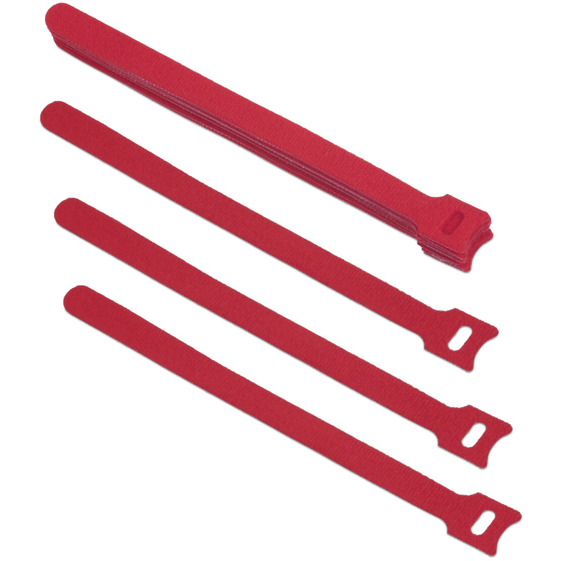 Кабельная стяжка Cabeus CLAMP-210-RD, 10 шт.