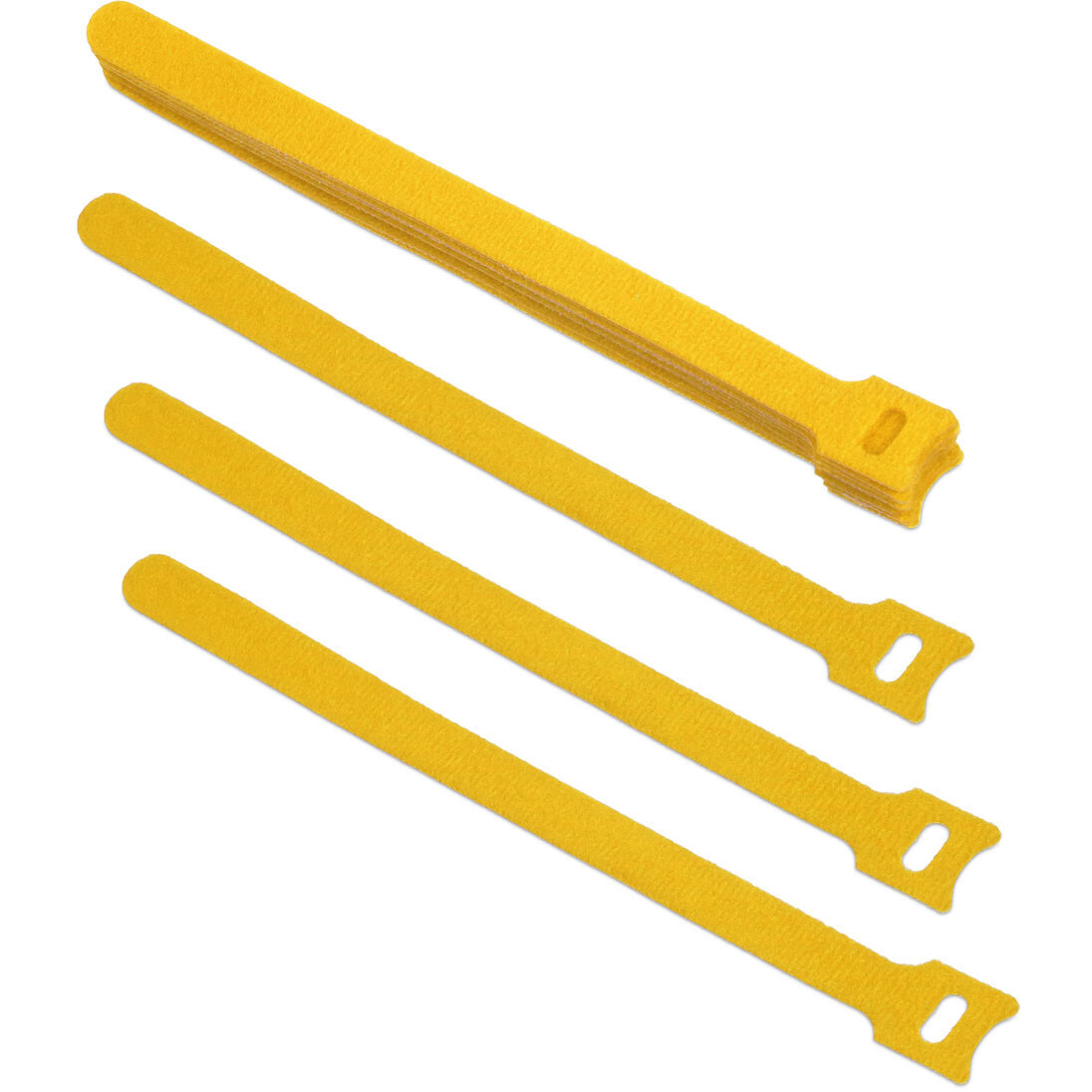 Кабельная стяжка Cabeus CLAMP-210-YL, 10 шт.