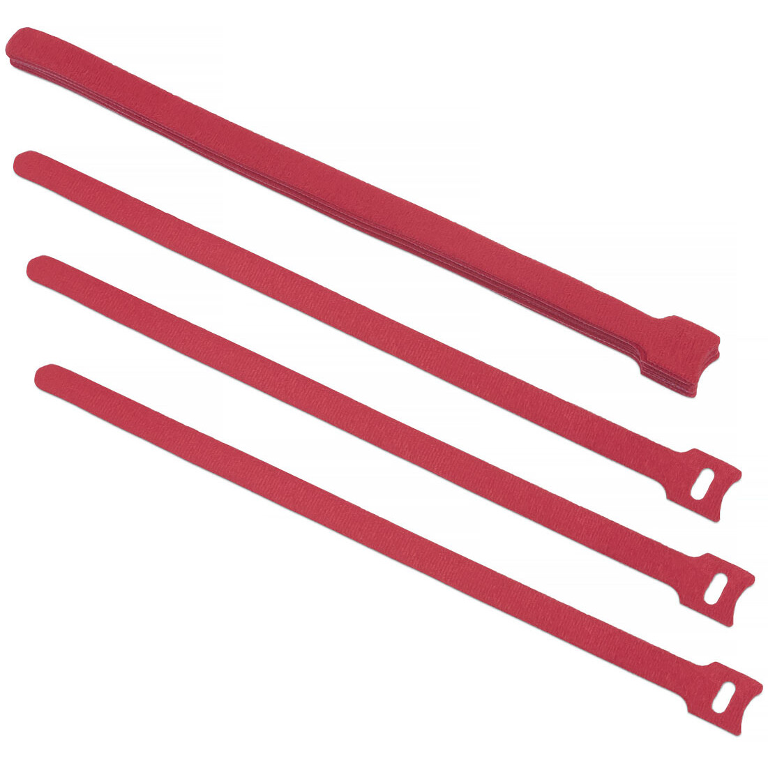 Кабельная стяжка Cabeus CLAMP-310-RD, 10 шт.