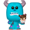 Фигурка Funko Bitty POP! Deluxe Disney Monsters Inc Sulley with Boo - 85686