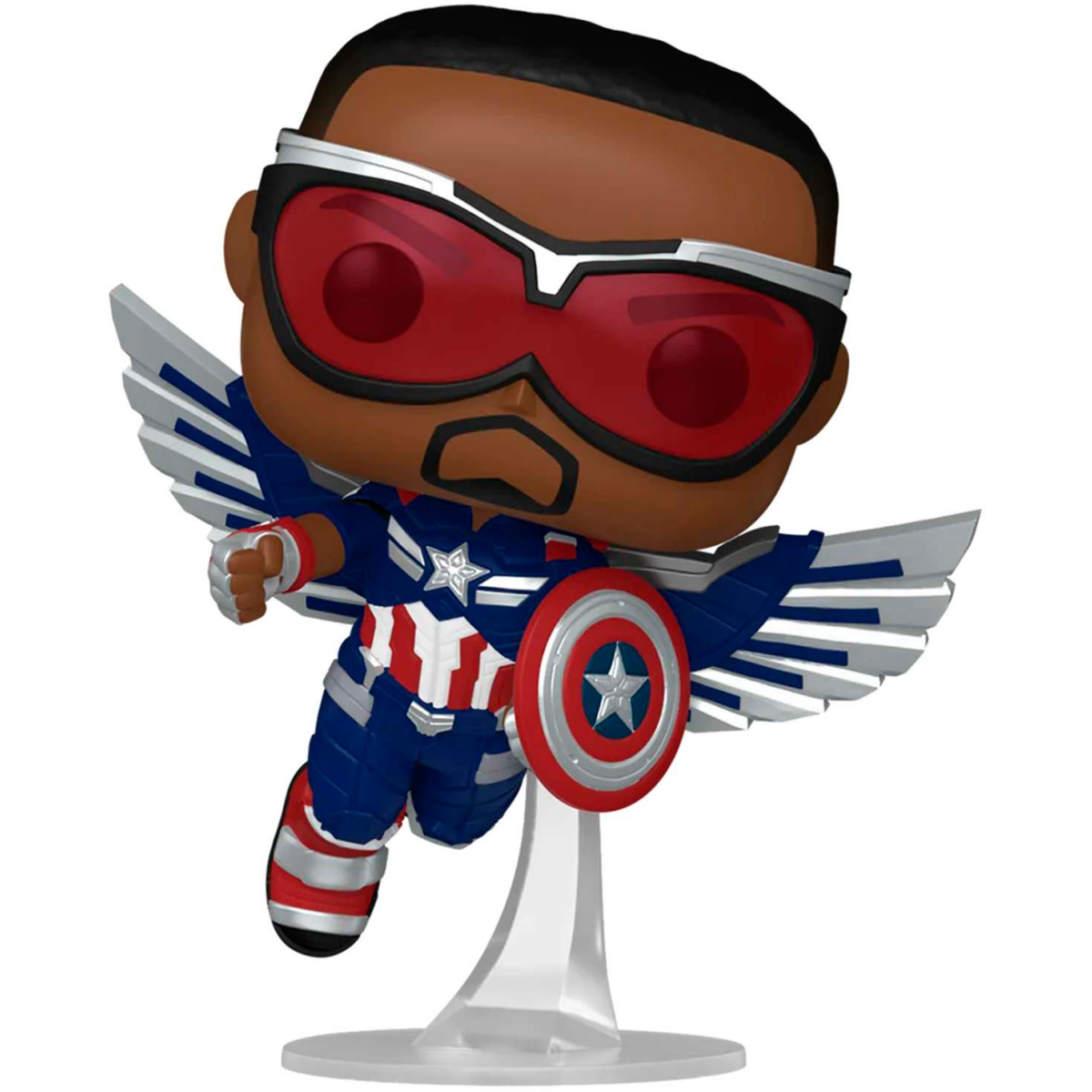 Фигурка Funko POP! Bobble Marvel Captain America BNW Captain America (77597)