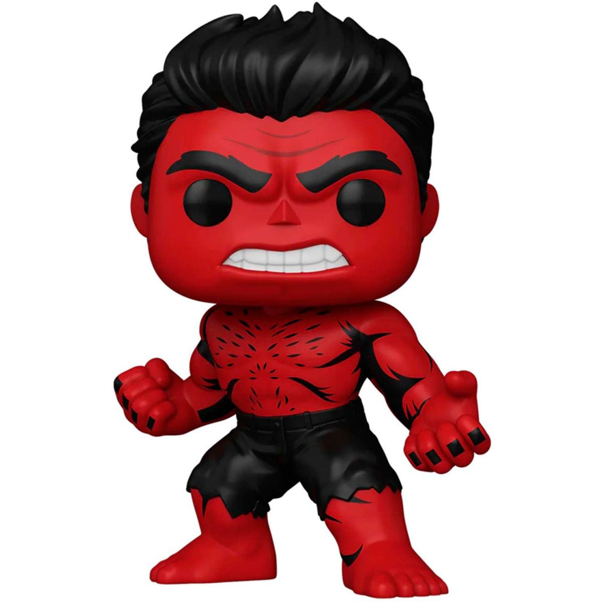 Фигурка Funko POP! Bobble Marvel Captain America BNW Red Hulk (Retro Comic Deco) - 77489