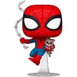 Фигурка Funko POP! Bobble Marvel Spider-Man with Sandwich the Dog (85244)