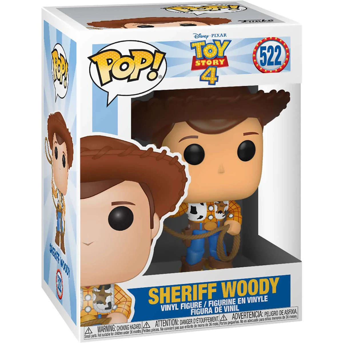 Фигурка Funko POP! Disney Toy Story 4 Sheriff Woody - 37383 - фото 2