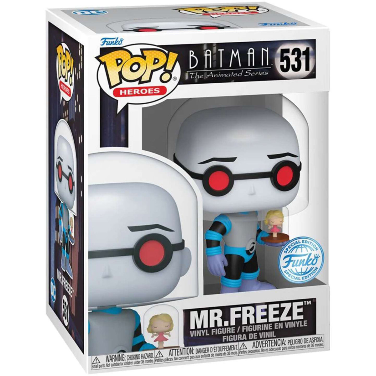 Фигурка Funko POP! Heroes DC Batman Animated Series Mr. Freeze - 82837 - фото 2